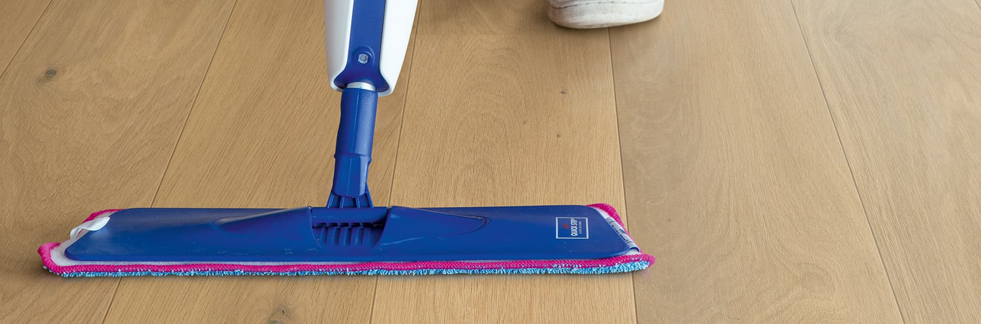 Quick-step cleaning and repair for wood